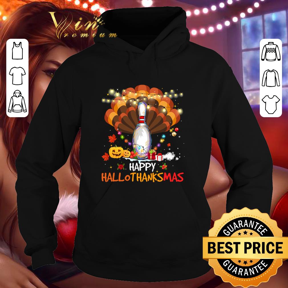 Bowling Happy Hallothanksmas shirt 9 Bowling Happy Hallothanksmas shirt