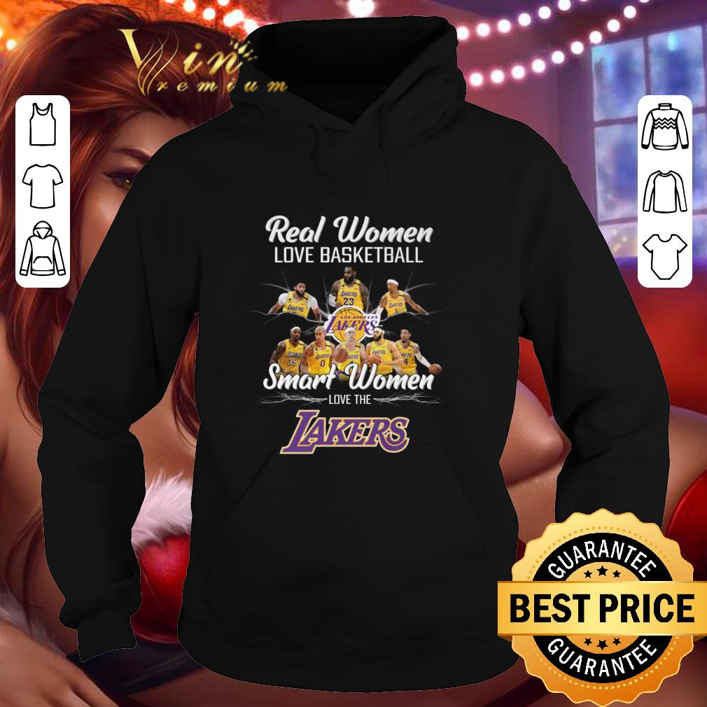 Real women love basketball smart women love the Los Angeles Lakers shirt 9 Real women love basketball smart women love the Los Angeles Lakers shirt