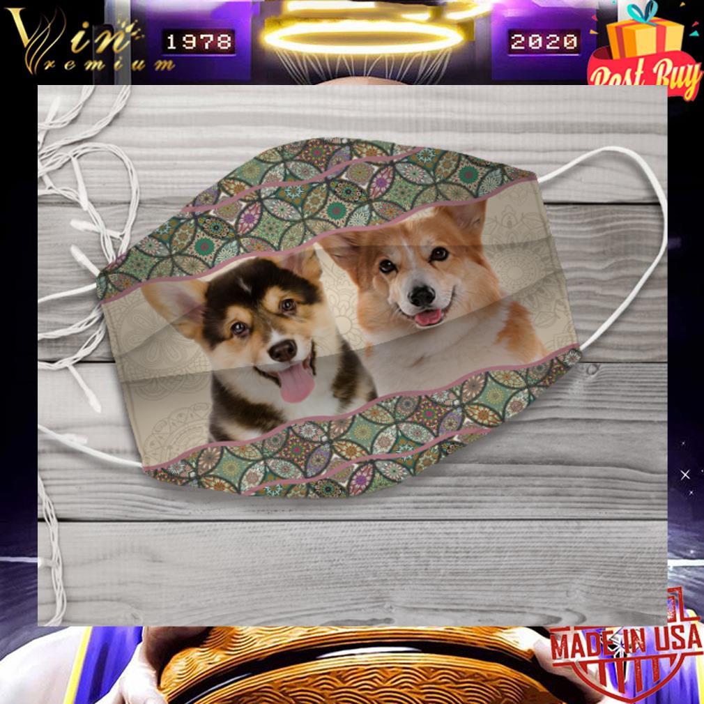 Two Corgi face mask 9 Two Corgi face mask