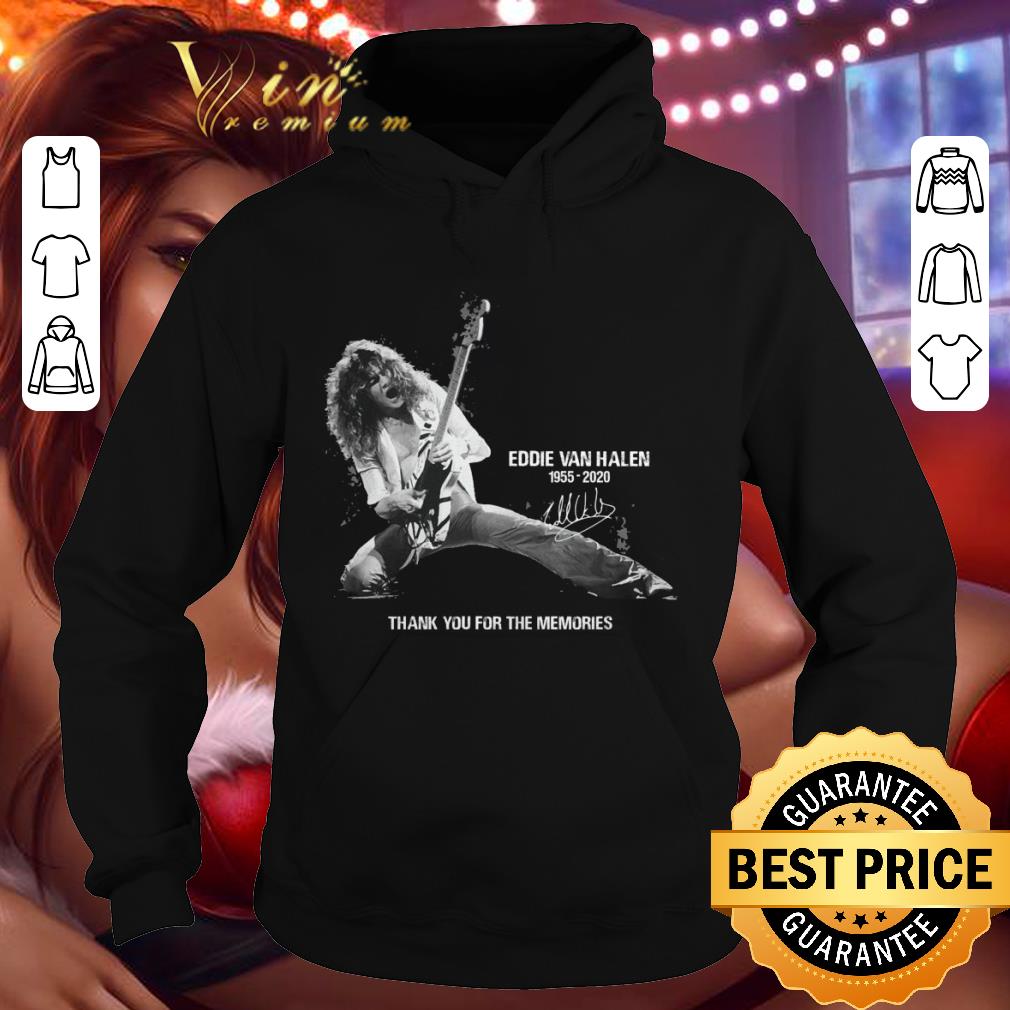 Rest In Peace Eddie Van Halen 1955-2020 thank you for the memories shirt 9 Rest In Peace Eddie Van Halen 1955-2020 thank you for the memories shirt