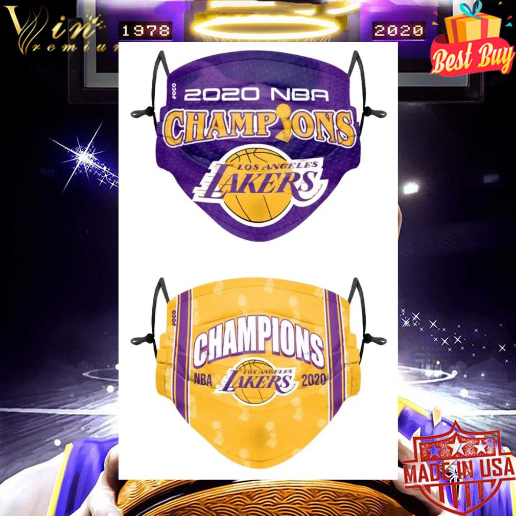 Los Angeles Lakers 2020 NBA Champions face mask 9 Los Angeles Lakers 2020 NBA Champions face mask