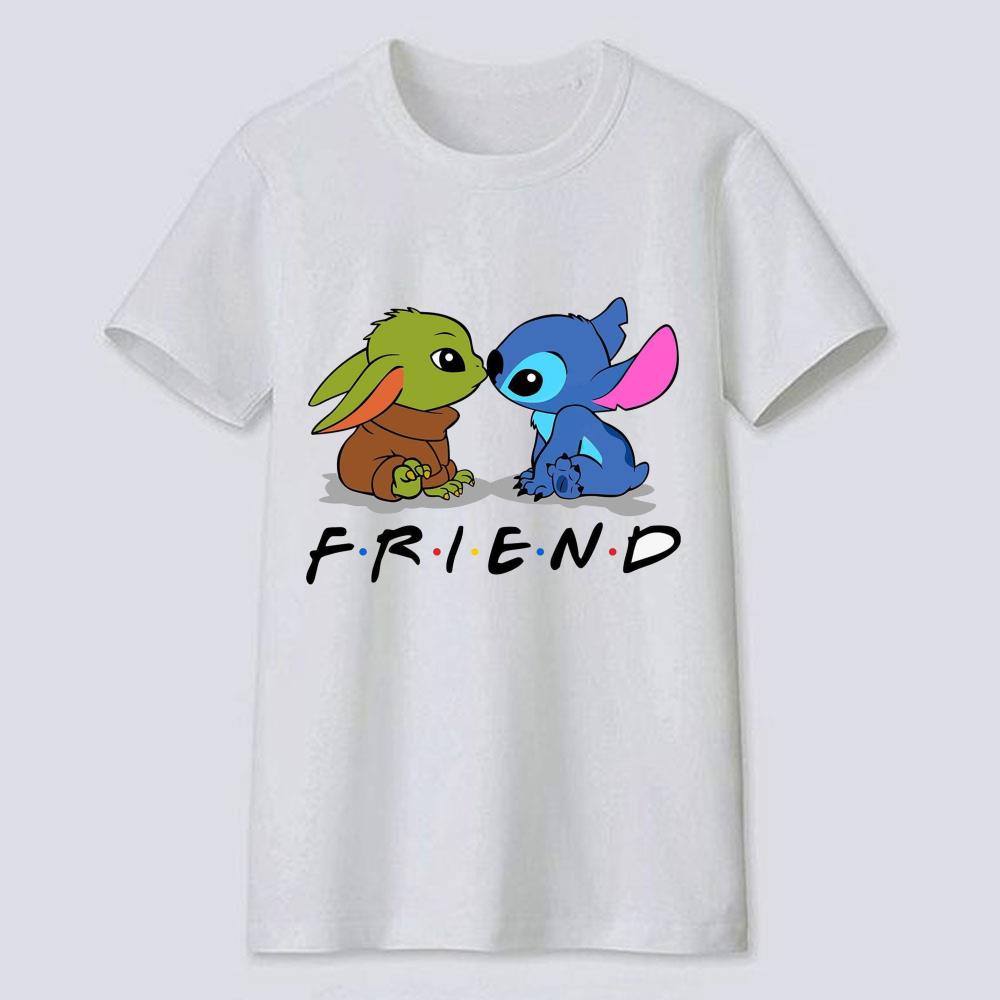 Baby Yoda Stitch Friend Strong In Me Cuteness Is Christmas Shirt
