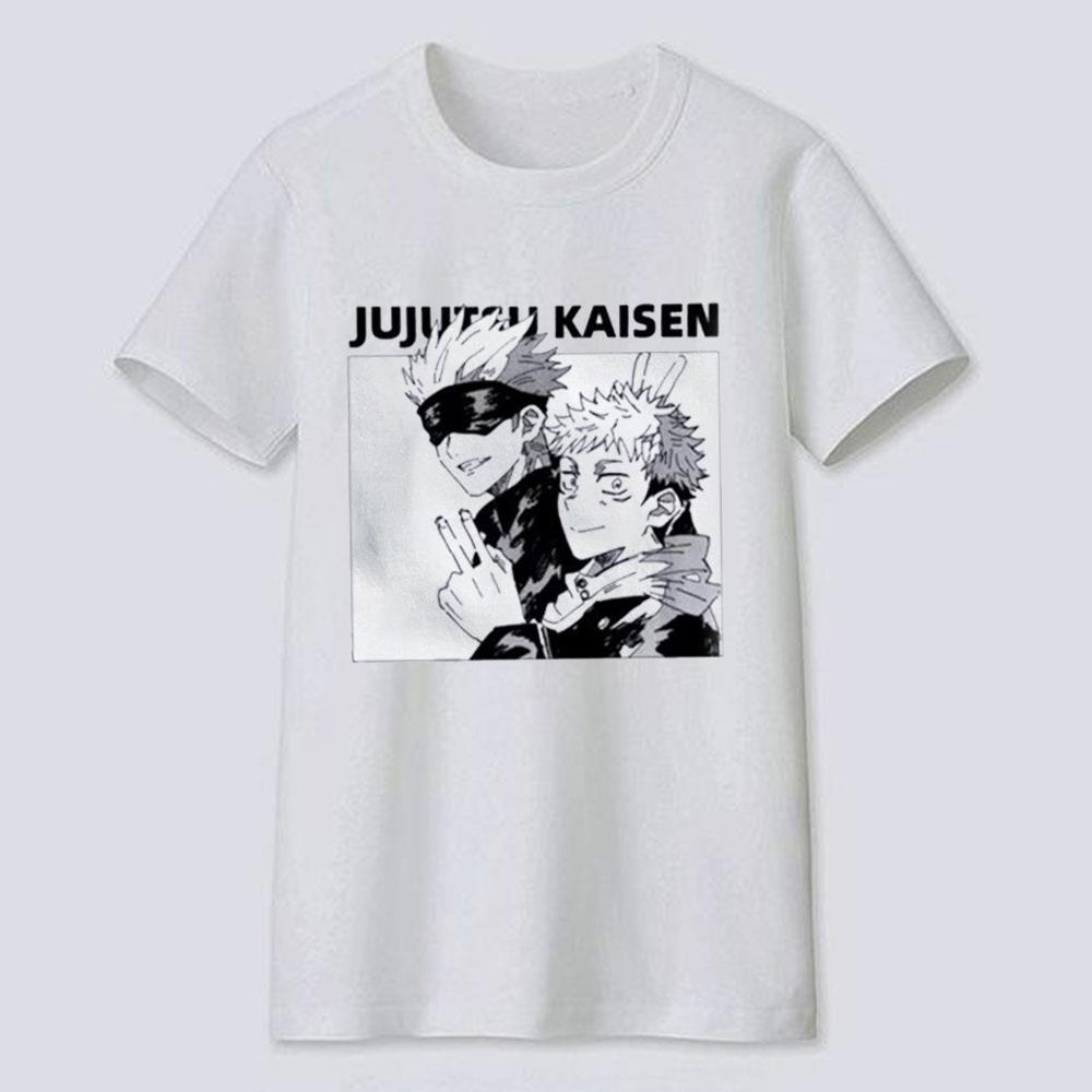 Jujutsu Kaisen Gojo And Yuji Shirt tshirt - Christmas In July Watermelon Xmas Tree Summer Shirt