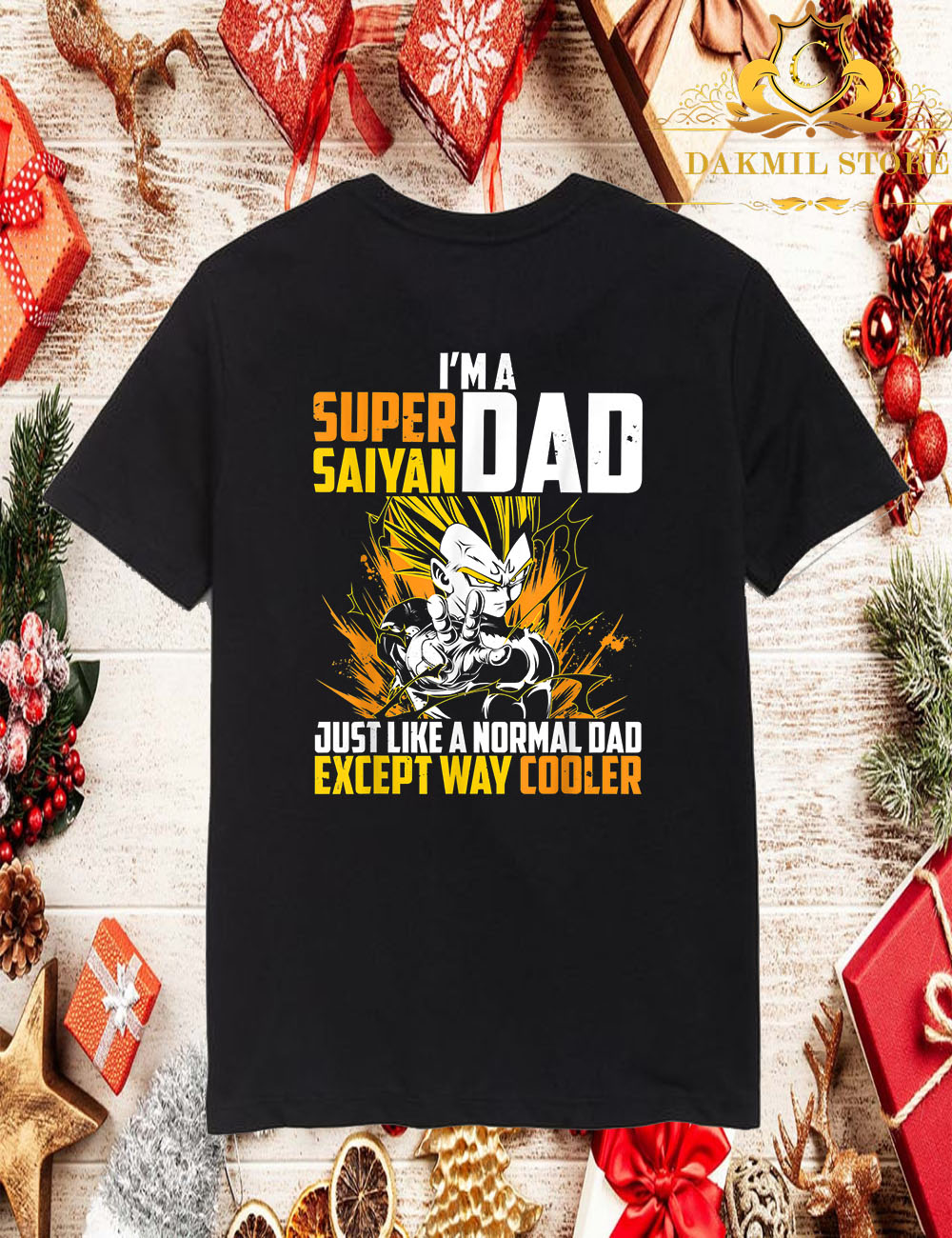 Super Saiyan Funny Dad Vegeta For Men Women Shirt