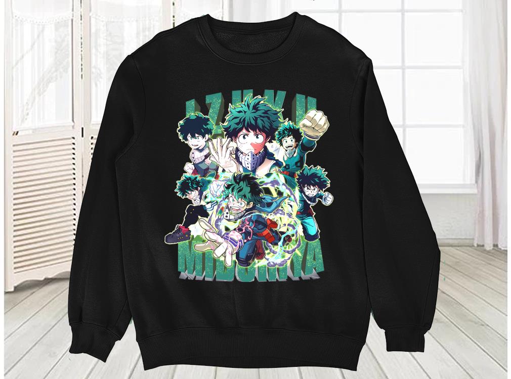 Midoriya Izuku Shirt, My Hero Academia Shirt, Boku No Hero Academia Weatshirt, Hoodies