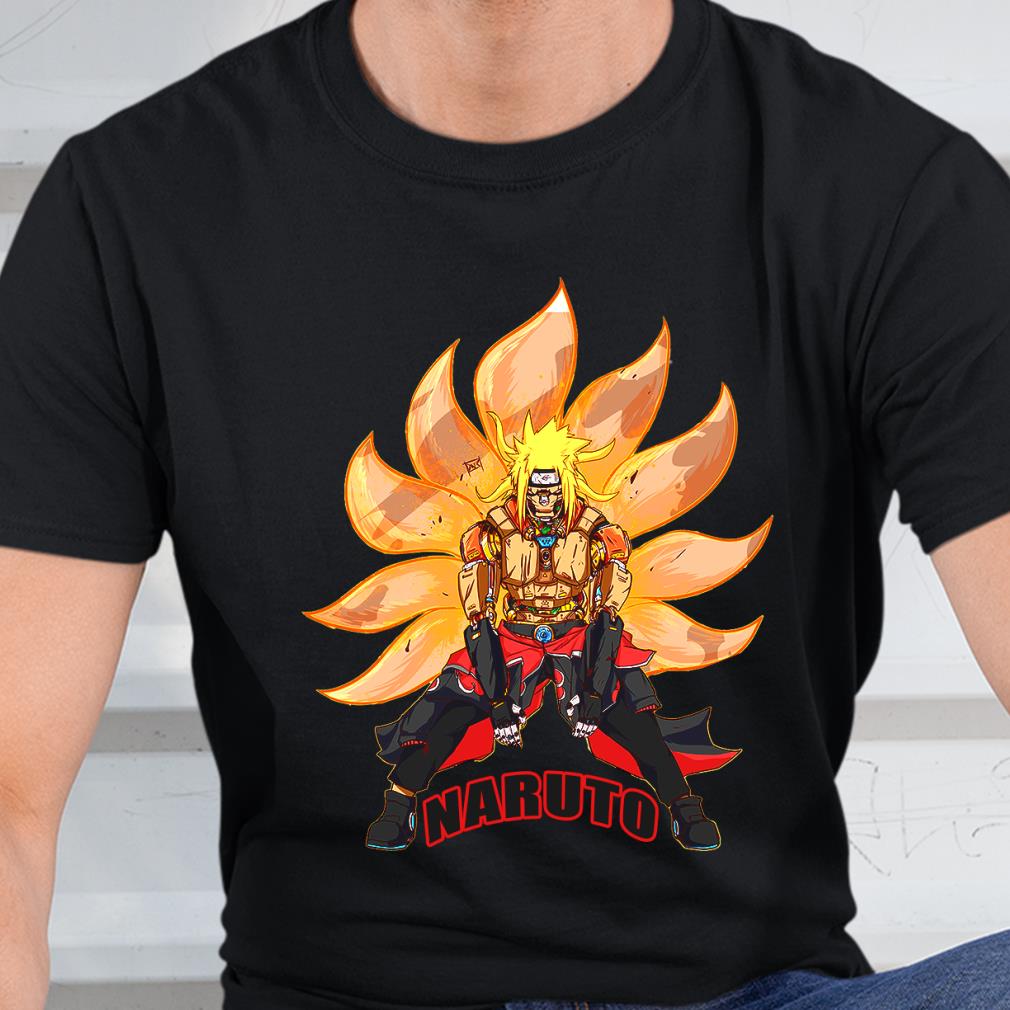 Naruto Transforms Into A Nine Tailed Fox Shirt, Kurama Nine Tail Fox Shirt, Hoodies