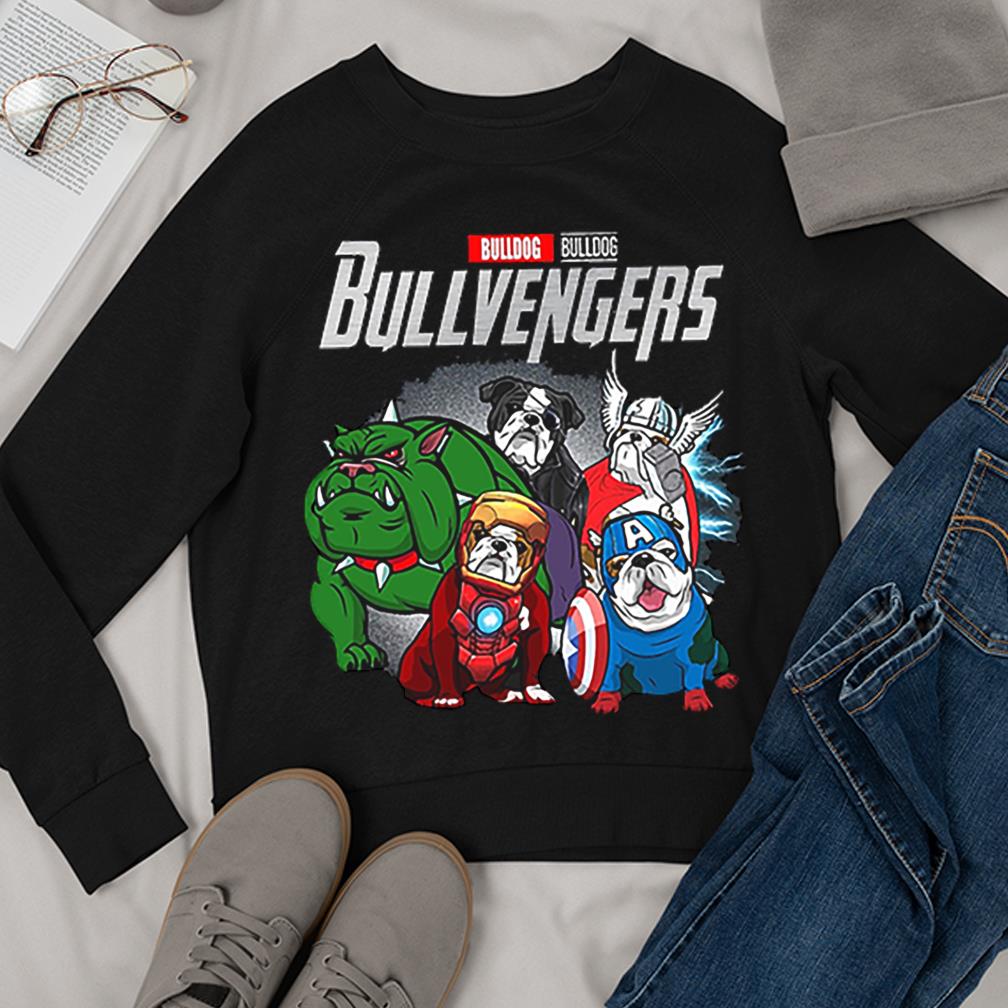 Pitbull Avengers Shirt, Marvel Avengers Bulldog Bull Avengers T-Shirt, Bull Dog Shirt, Avengers Hero Shirt, Hoodies