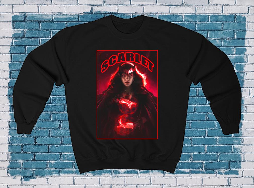 Scarlet Witch Shirt, Wandavision Shirt, Wanda Maximoff Shirt, Scarlet Witch Wandavision Sweatshirt, Shirt