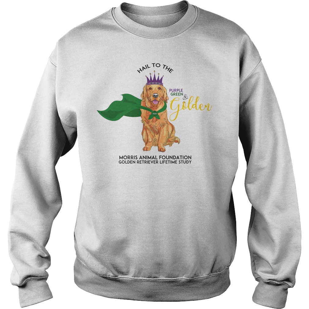Grls Mardi Paws Hail To The Purple Green & Golden Shirt 2 Grls Mardi Paws Hail To The Purple Green & Golden Sweater