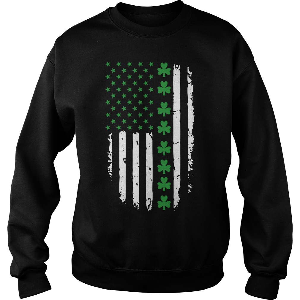 St Patricks Day Irish American Flag Shirt 3 St Patricks Day Irish American Flag Sweater