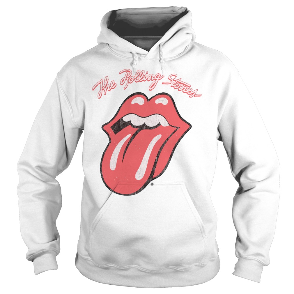 Mens The Rolling Stones Script Tongue Logo Shirt 2 Mens The Rolling Stones Script Tongue Logo Hoodie