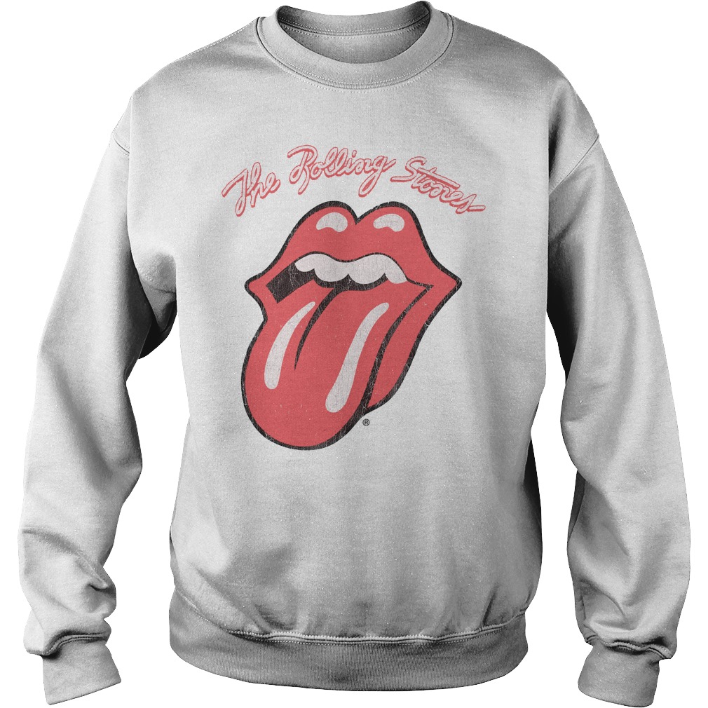 Mens The Rolling Stones Script Tongue Logo Shirt 3 Mens The Rolling Stones Script Tongue Logo Sweater