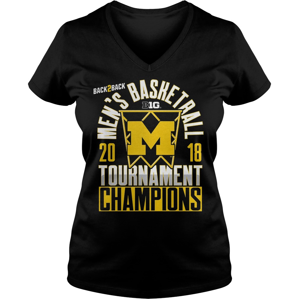 Michigan Big Ten Championship 2018 Shirt 5 Michigan Big Ten Championship 2018 V Neck