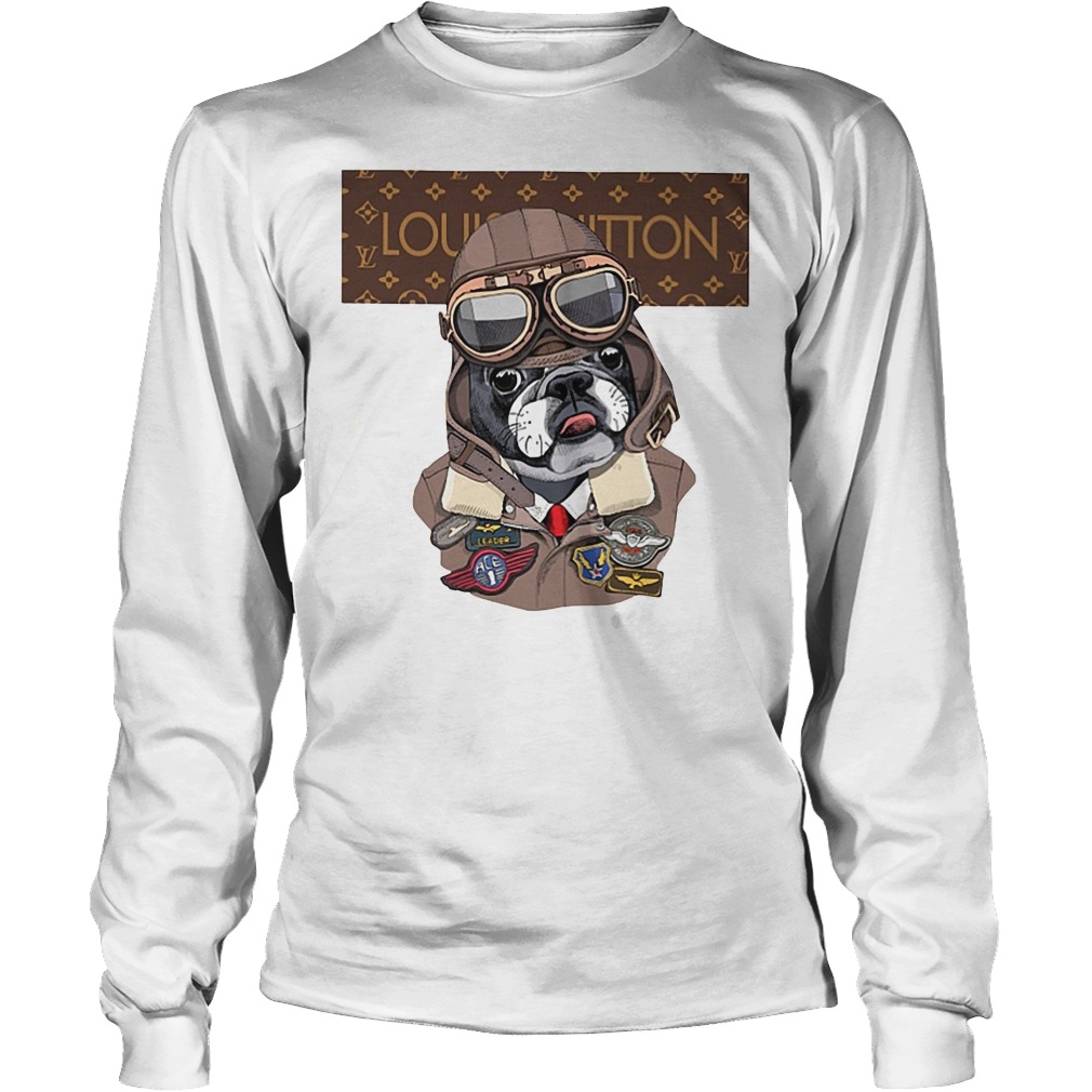 Official Louis Vutton French Dog Shirt 3 Official Louis Vutton French Dog Longsleeve
