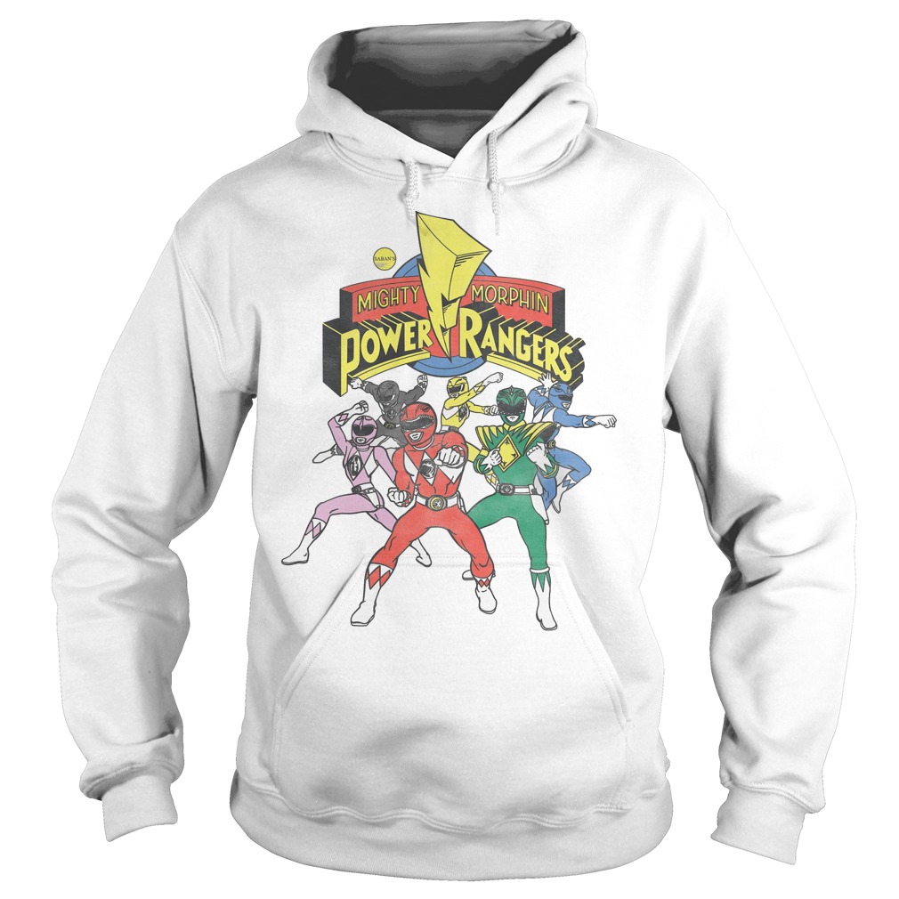 Retro Power Rangers Morphin Time Shirt 3 Retro Power Rangers Morphin Time Hoodie