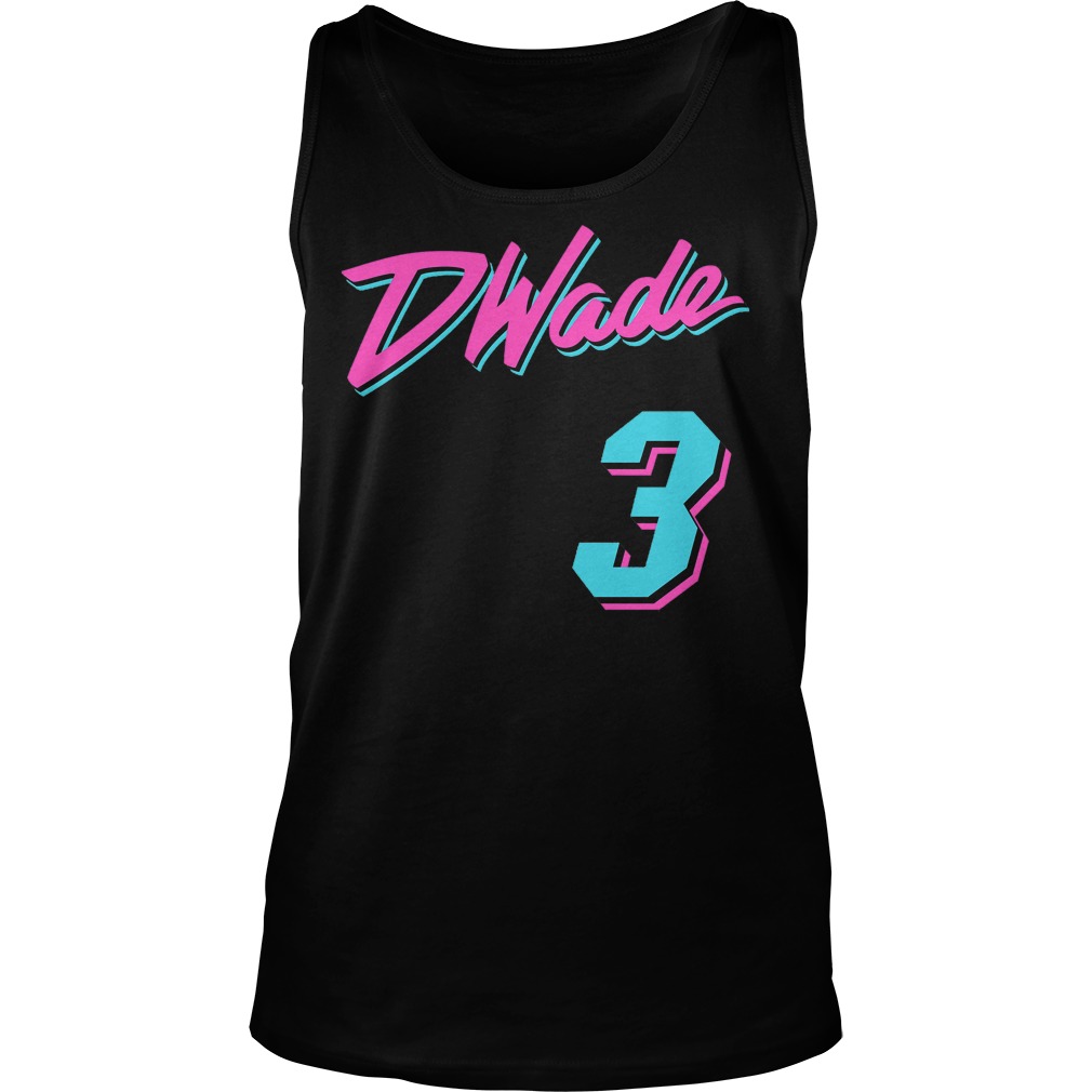 Vice Wade Jersey Script Dwade 3 Shirt 7 Vice Wade Jersey Script Dwade 3 Tanktop