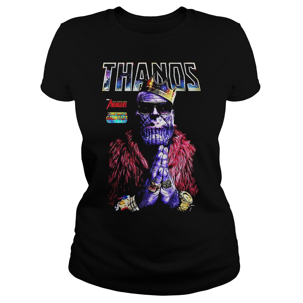 Thanos King Of Golden Shirt 7 Thanos King Of Golden Ladies