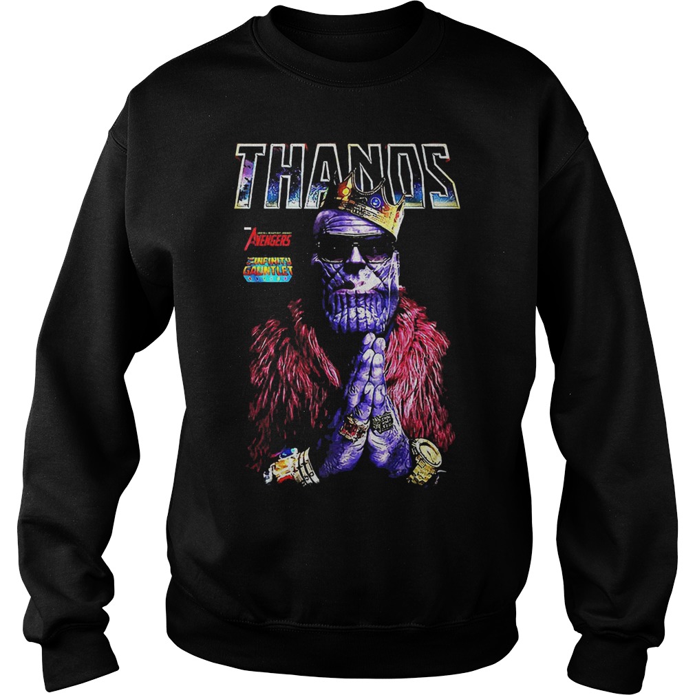 Thanos King Of Golden Shirt 3 Thanos King Of Golden Sweater