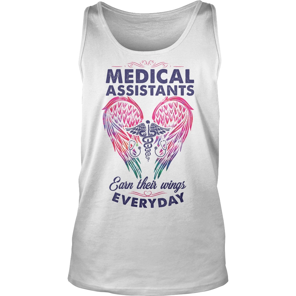 Medicial Assistants Earn Their Wings Everyday Tanktop