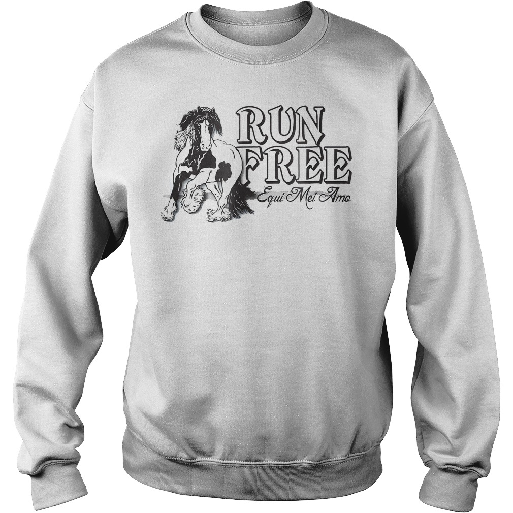 Horse Run Free Equi Mei Amo T-Shirt 3 Horse Run Free Equi Mei Amo Sweater