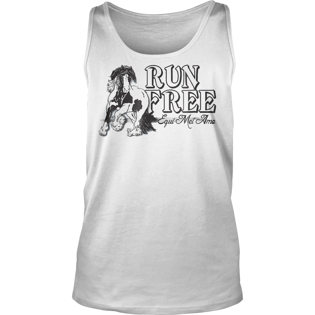 Horse Run Free Equi Mei Amo T-Shirt 6 Horse Run Free Equi Mei Amo Tanktop