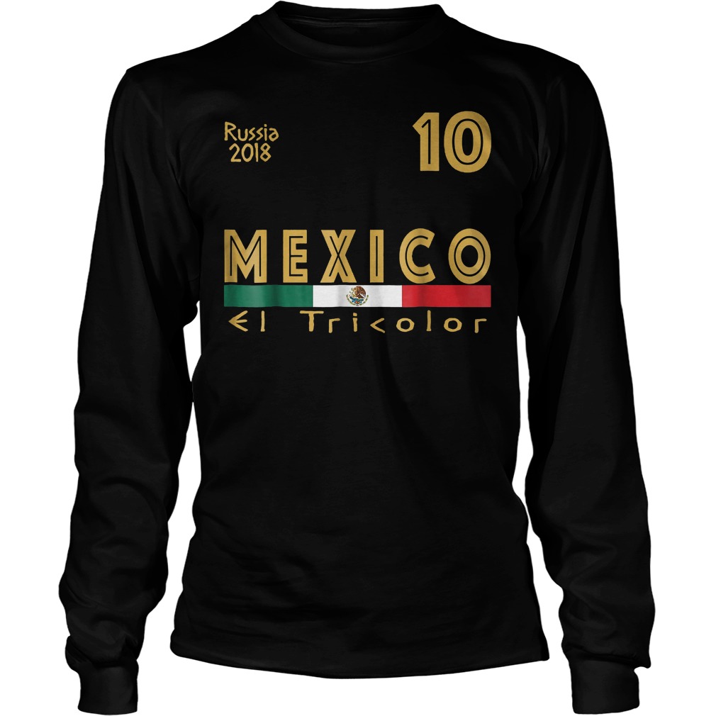 Mexico Soccer Jersey World Football 2018 T-Shirt 4 Mexico Soccer Jersey World Football 2018 Longsleeve