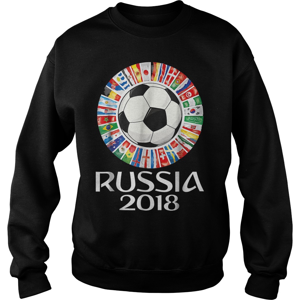 Russia Soccer World Cup 2018 All Teams T-Shirt 3 Russia Soccer World Cup 2018 All Teams Sweater