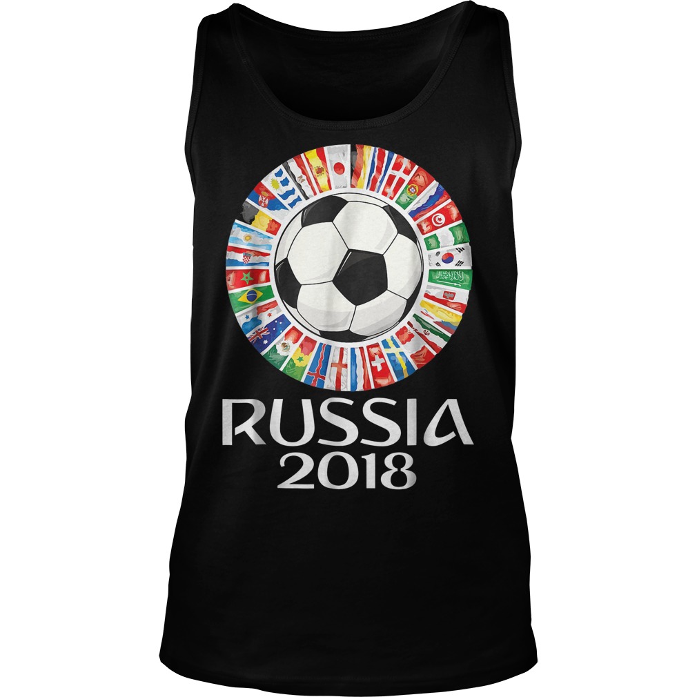 Russia Soccer World Cup 2018 All Teams T-Shirt 6 Russia Soccer World Cup 2018 All Teams Tanktop