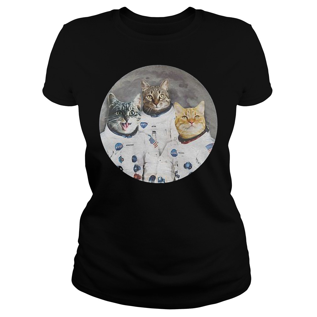 Catstronauts-Cat Astronauts T-Shirt 7 Catstronauts-Cat Astronauts T-Shirt Ladies Tee