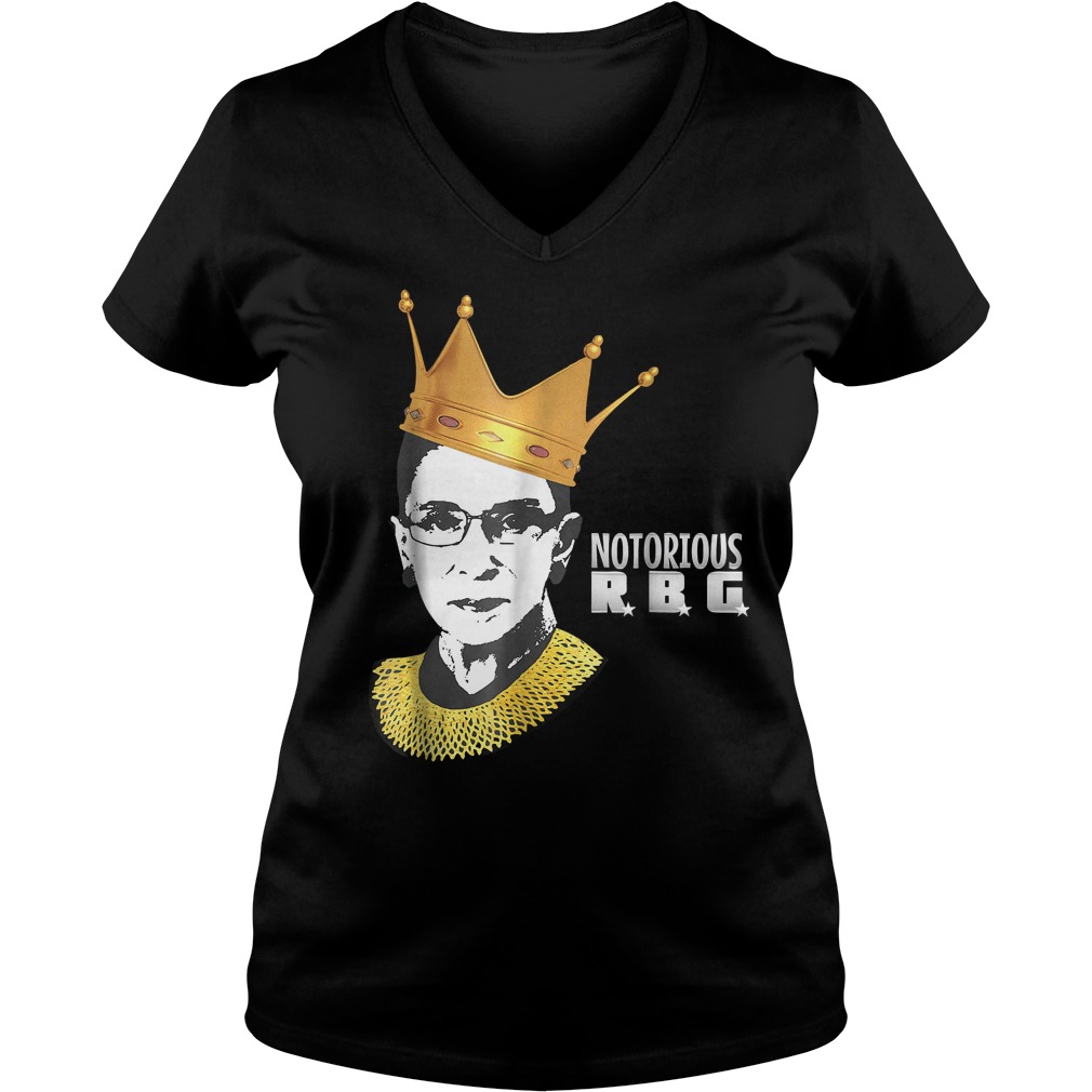Official Notorious RBG T-Shirt 10 Official Notorious RBG Ladies V-Neck
