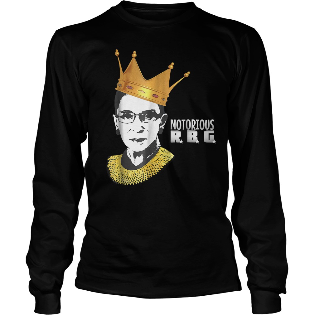 Official Notorious RBG T-Shirt 3 Official Notorious RBG Unisex Longsleeve Tee