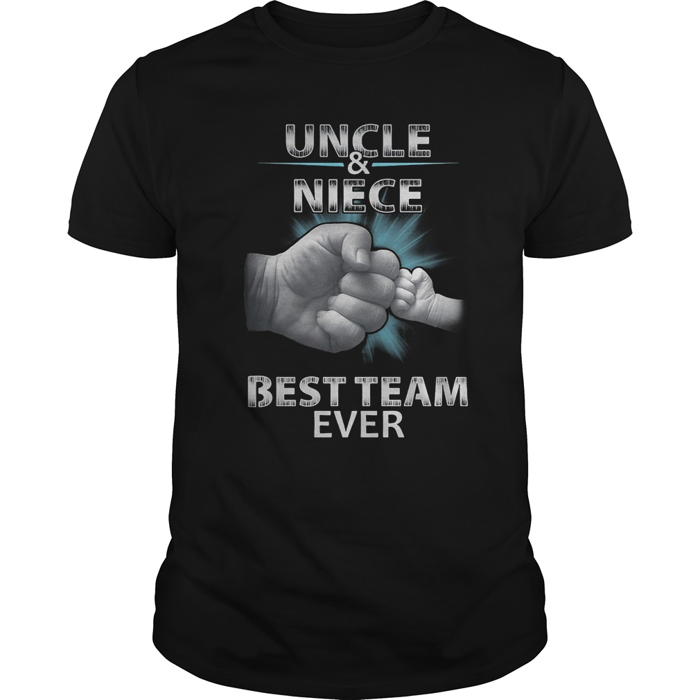 Uncle And Niece Best Team Ever T-Shirt 8 Uncle And Niece Best Team Ever T-Shirt Guys Tee
