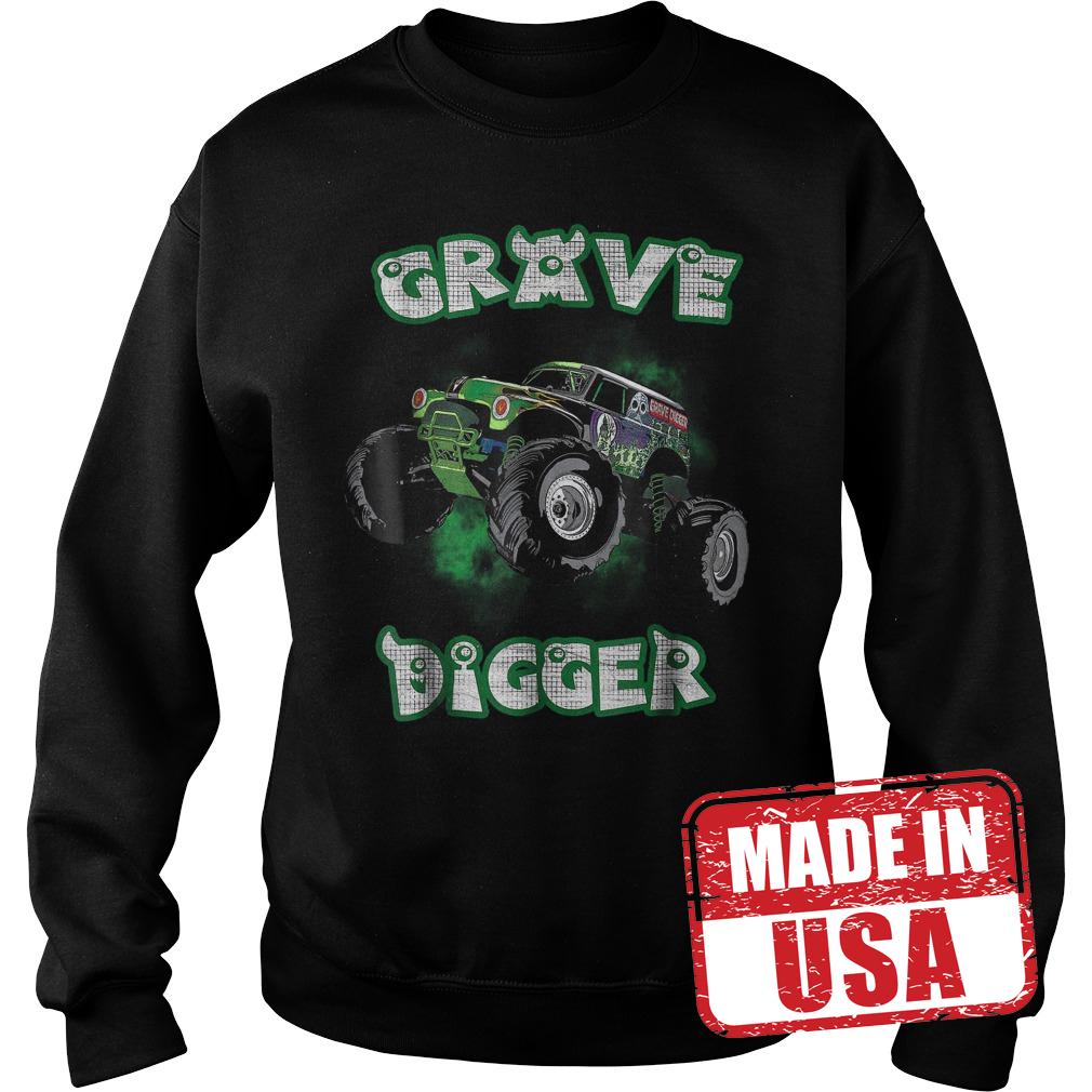 Best Price Grave Monster Truck Digger shirt 3 Best Price Grave Monster Truck Digger shirt Sweatshirt Unisex