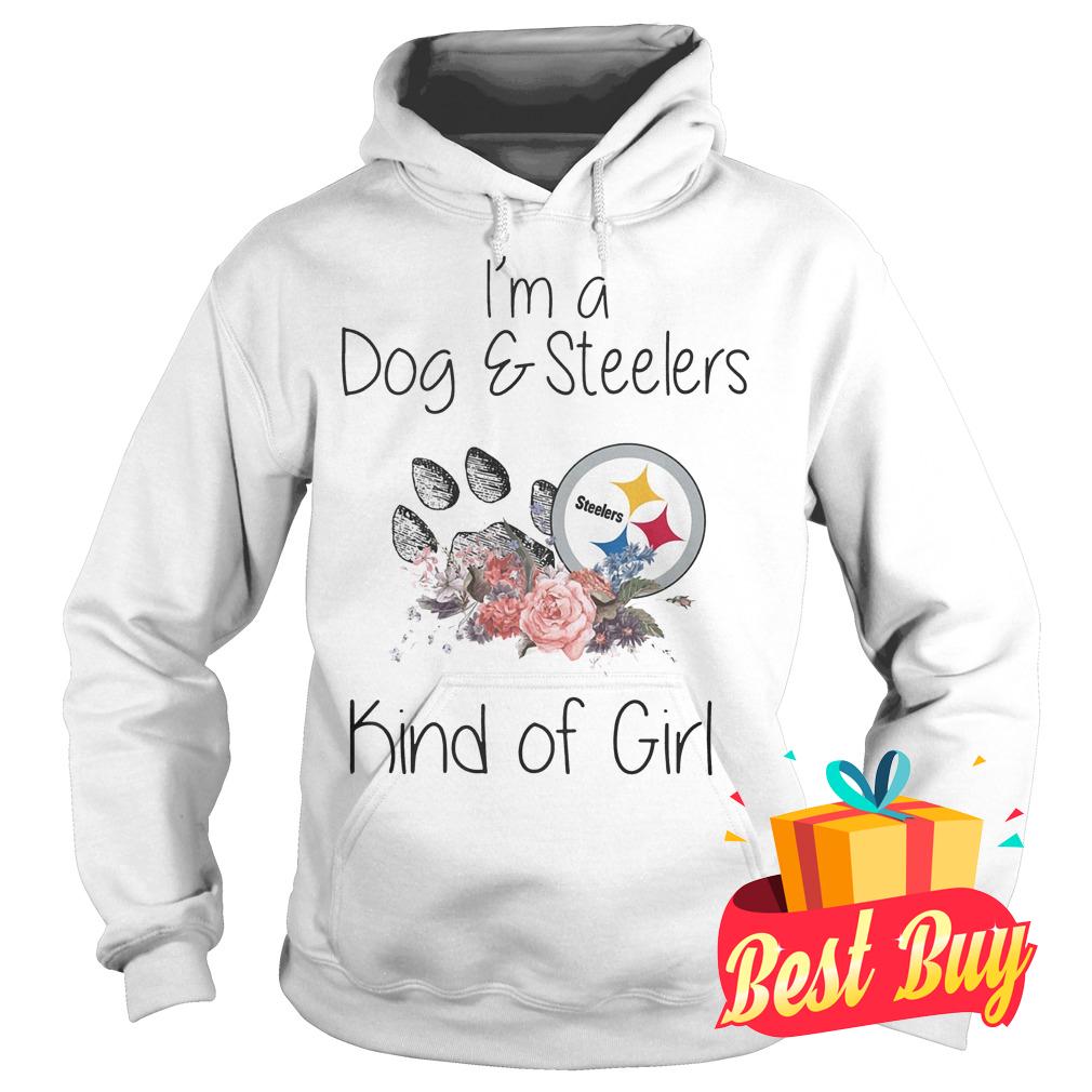 Official I'm a Dog Steelers kind of girl shirt 2 Official I'm a Dog Steelers kind of girl shirt Hoodie