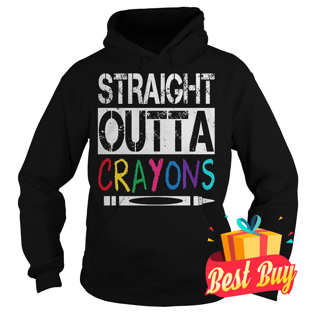 Original Straight outta crayons Shirt 2 Original Straight outta crayons Shirt Hoodie