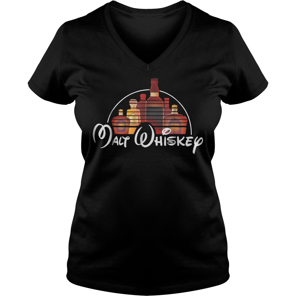 Premium Walt Disney Walt Whiskey Shirt 4 Premium Walt Disney Walt Whiskey Shirt Ladies V-Neck