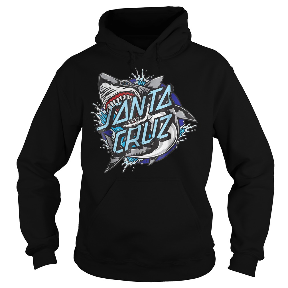 Santa Cruz Shark Shirt Hoodie