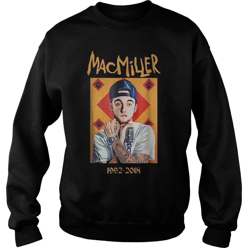 MacMiller 1992-2018 shirt 3 MacMiller 1992-2018 shirt Sweatshirt Unisex