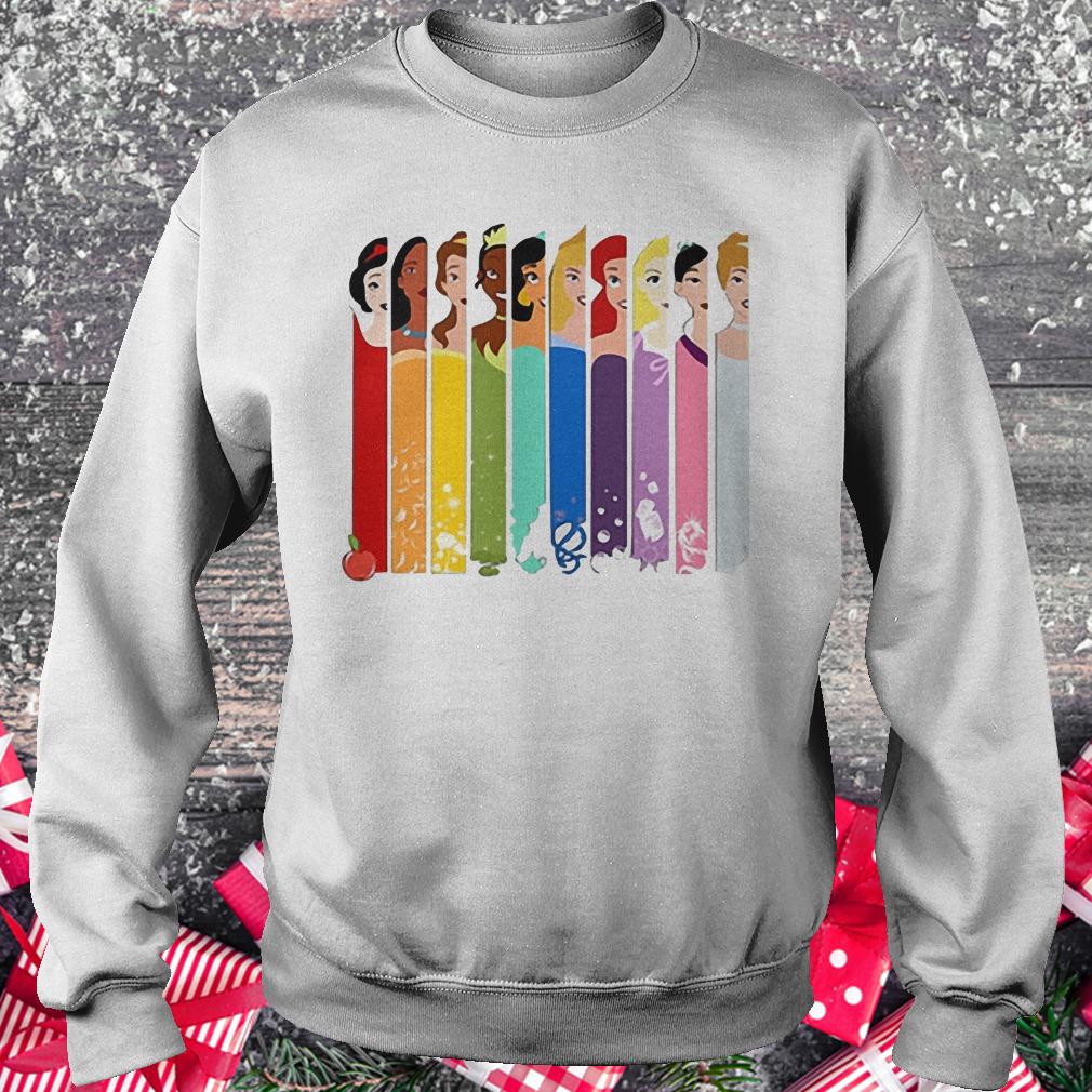 Disney princess shirt 3 Disney princess shirt Sweatshirt Unisex