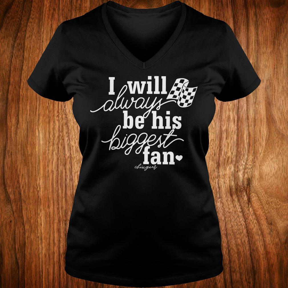 I will always be his biggest fan shirt 4 I will always be his biggest fan shirt Ladies V-Neck