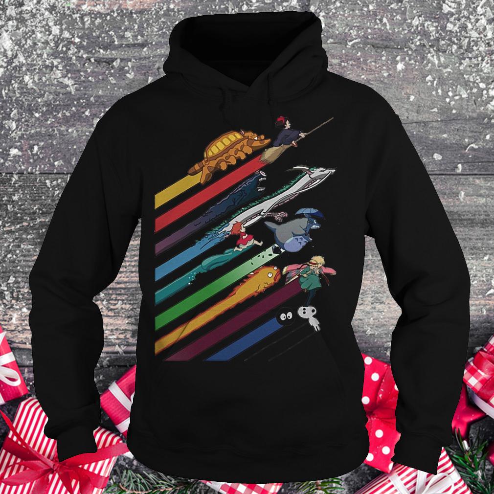 Rainbow Studio Ghibli shirt 2 Rainbow Studio Ghibli shirt Hoodie