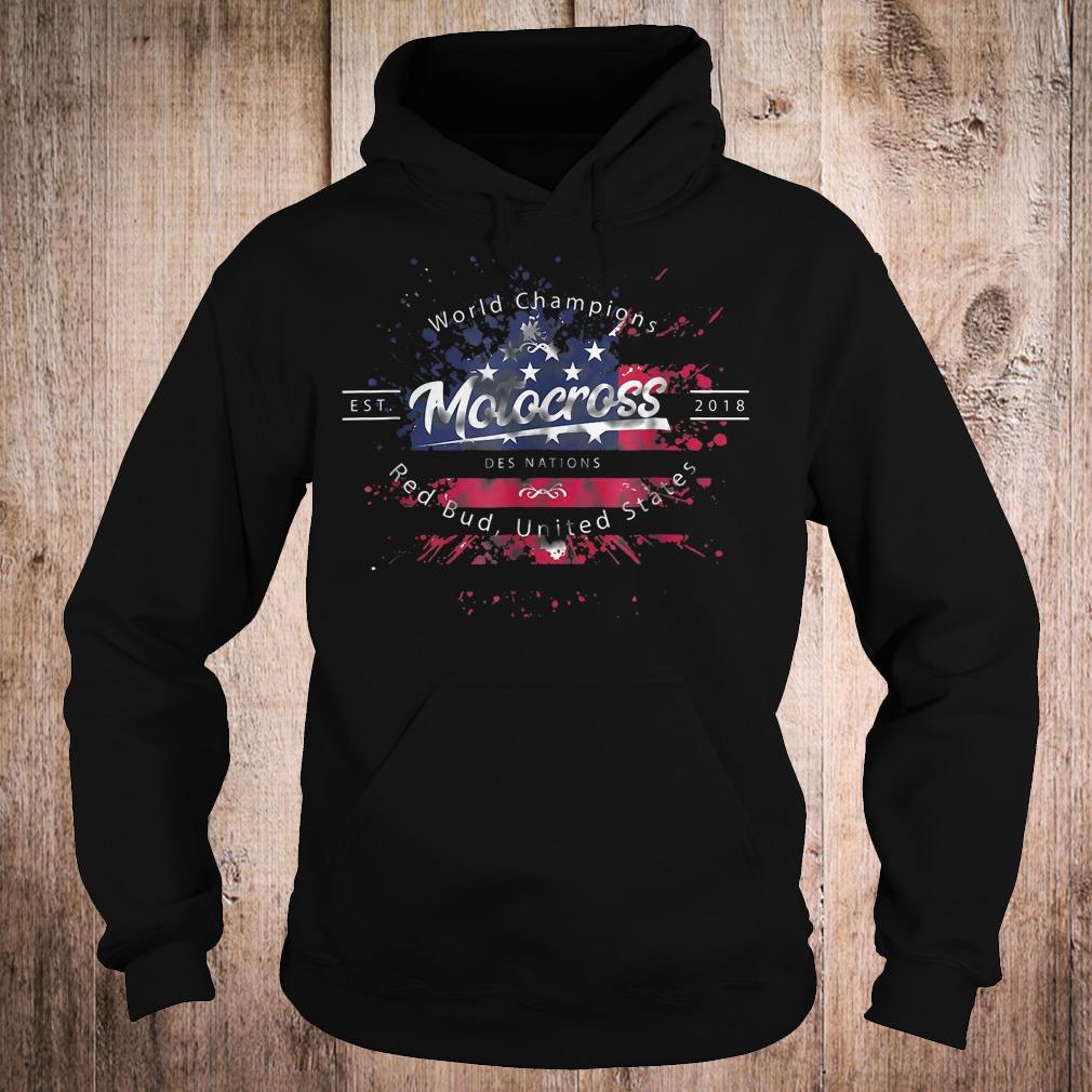 World champion motocross des nations red bud united states shirt 2 World champion motocross des nations red bud united states shirt Hoodie