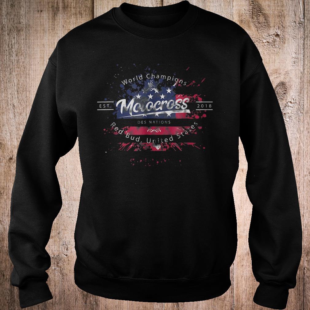 World champion motocross des nations red bud united states shirt 3 World champion motocross des nations red bud united states shirt Sweatshirt Unisex