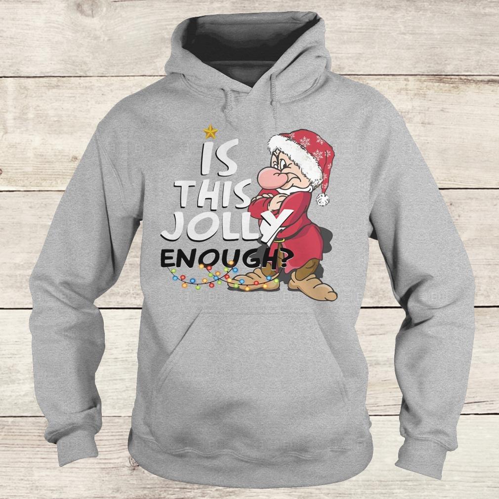Original Is this jolly enough shirt 2 Original Is this jolly enough shirt Hoodie