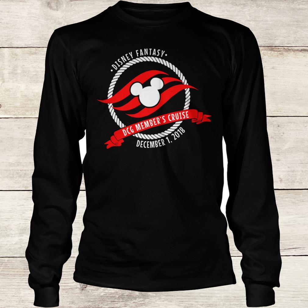 Premium Disney fantasy DCG Member's Cruise shirt 5 Premium Disney fantasy DCG Member's Cruise shirt Longsleeve Tee Unisex