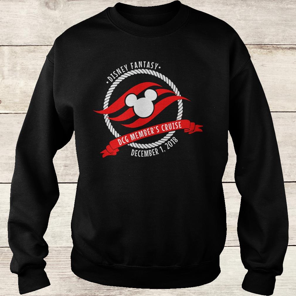 Premium Disney fantasy DCG Member's Cruise shirt 3 Premium Disney fantasy DCG Member's Cruise shirt Sweatshirt Unisex