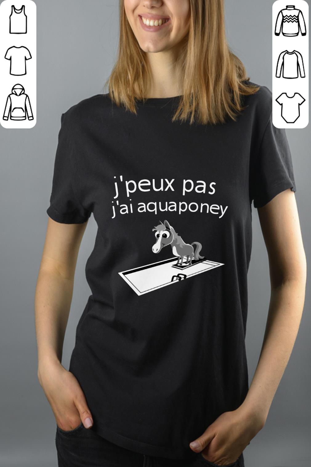 tee shirt j'peux pas j'ai poney