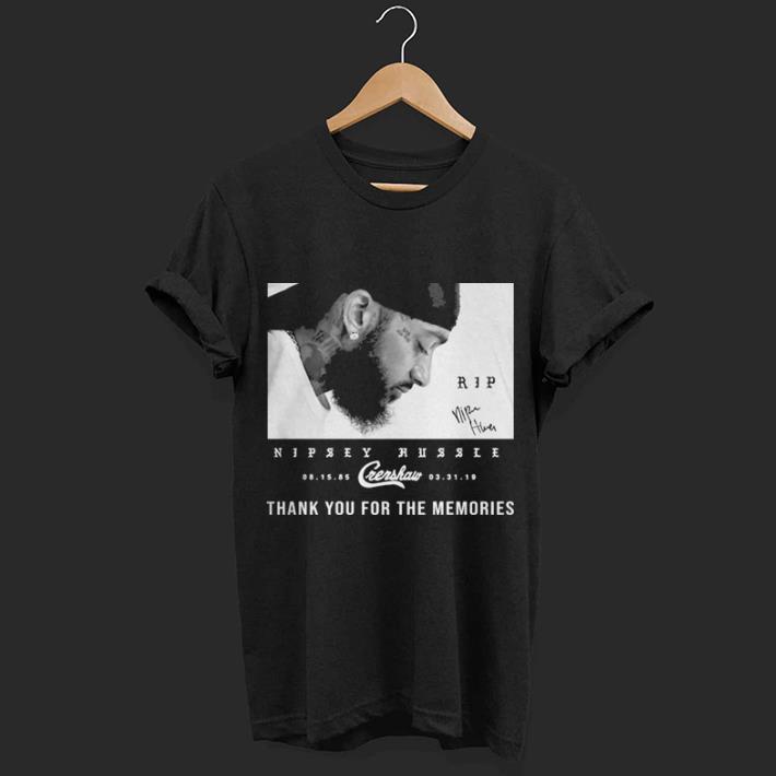 1985 2019 Rip Nipsey Hussle thank you for the memories shirt