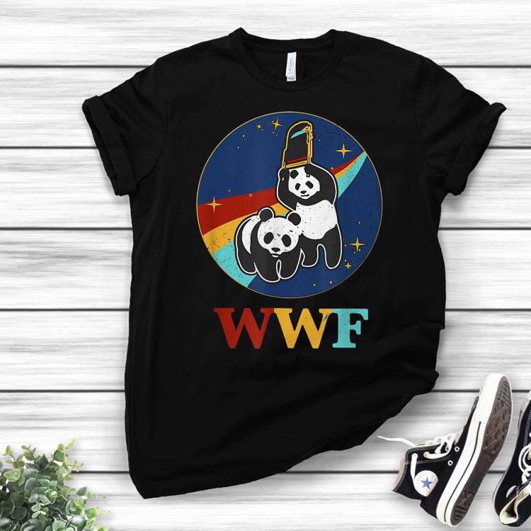 Awesome Panda bears wwf shirt