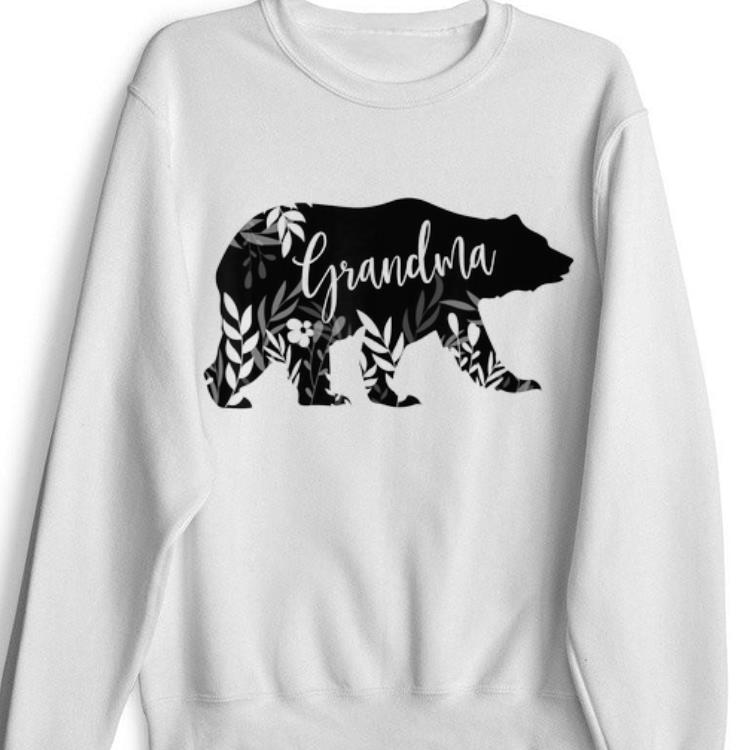 Floral Grandma Bear Mother's Day Shirt